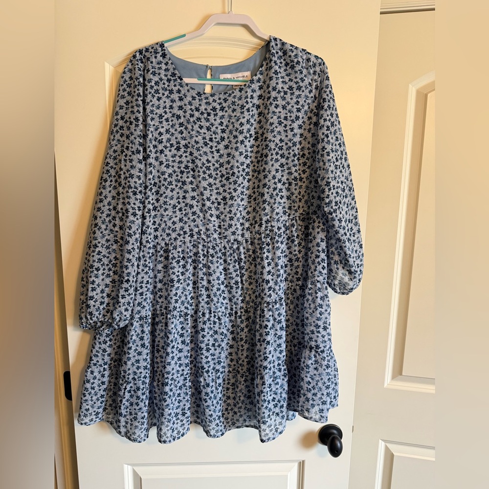 🌸 Emma & Michele Floral Dress – Size XL 🌸